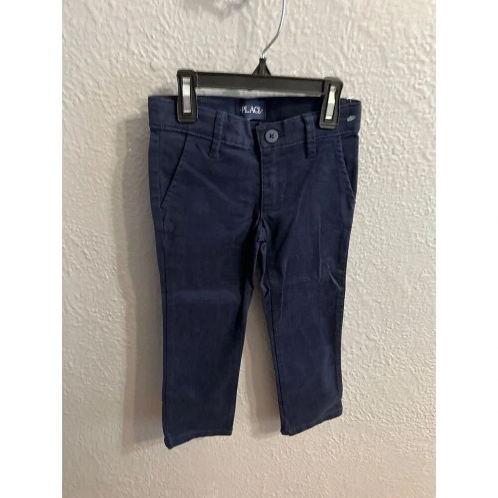 Girls childrens place blue uniform pants size‎ 4